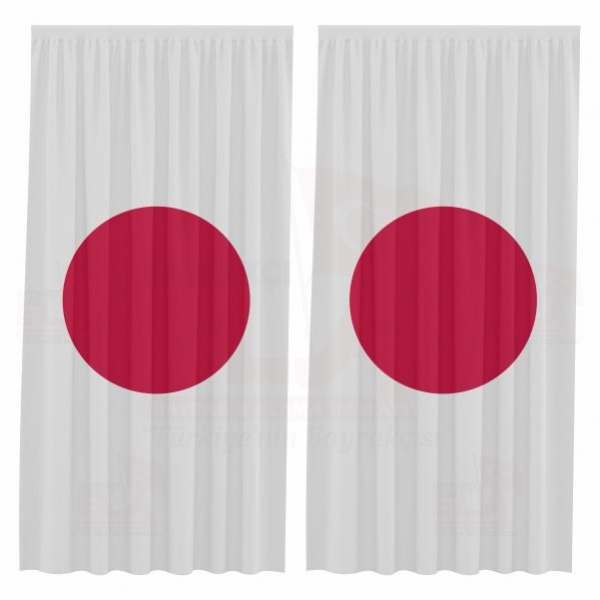 Japonya Baskılı Güneşlik Perdeler