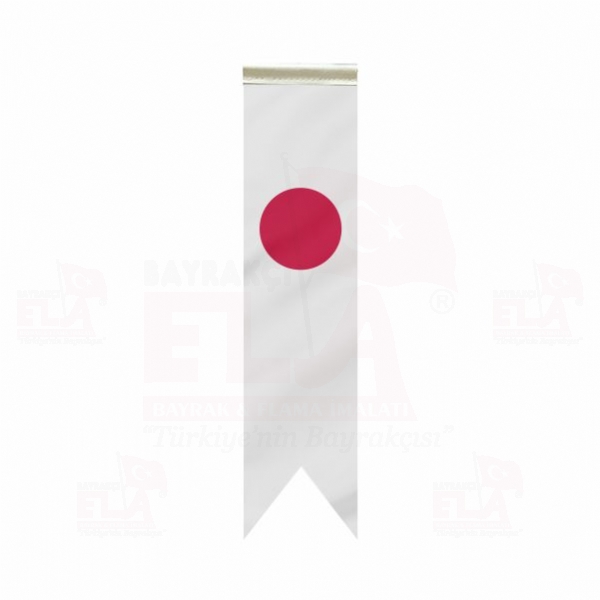 Japonya Özel Logolu Masa Bayrağı
