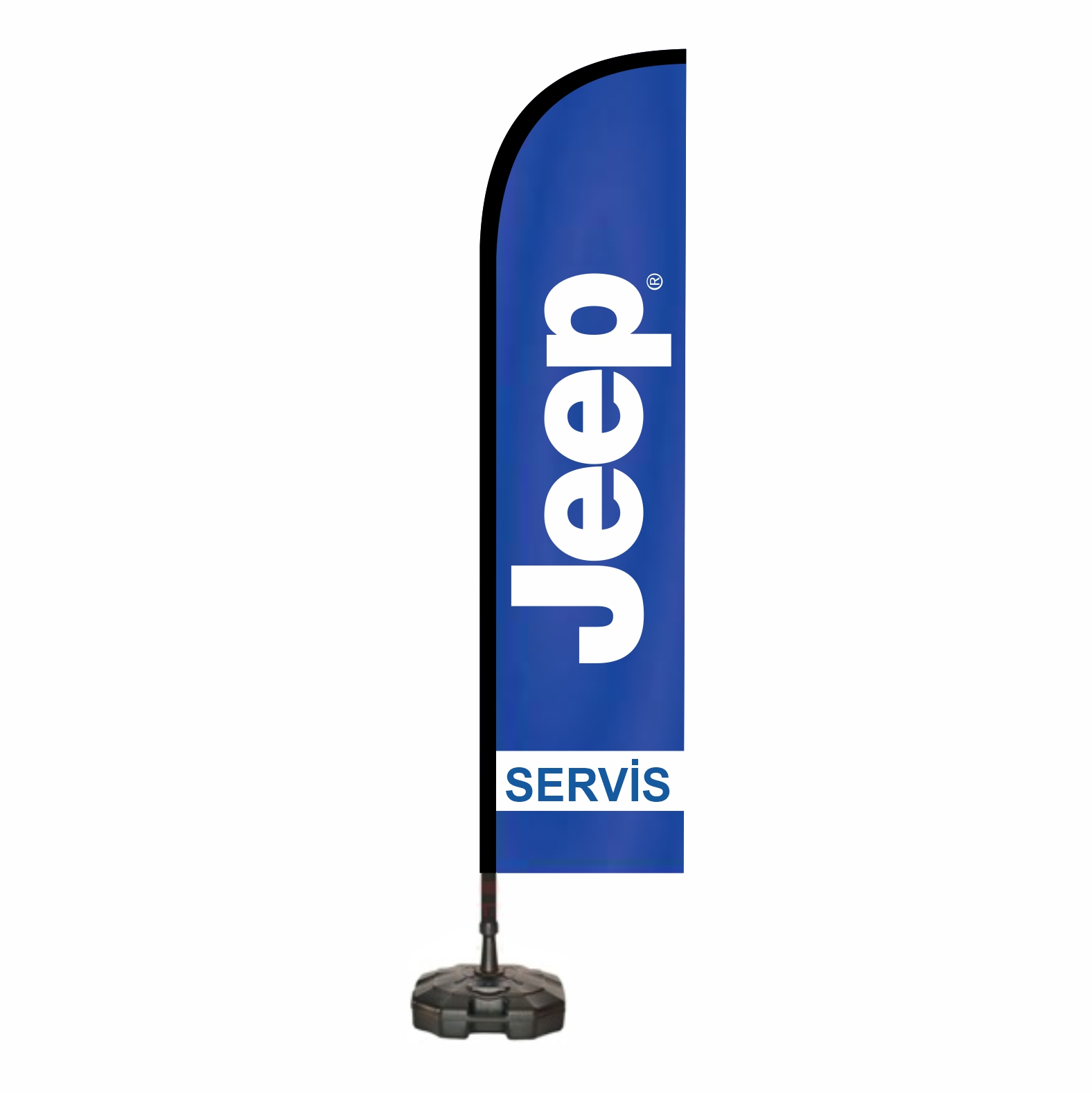 Jeep Dükkan Önü Bayrakları