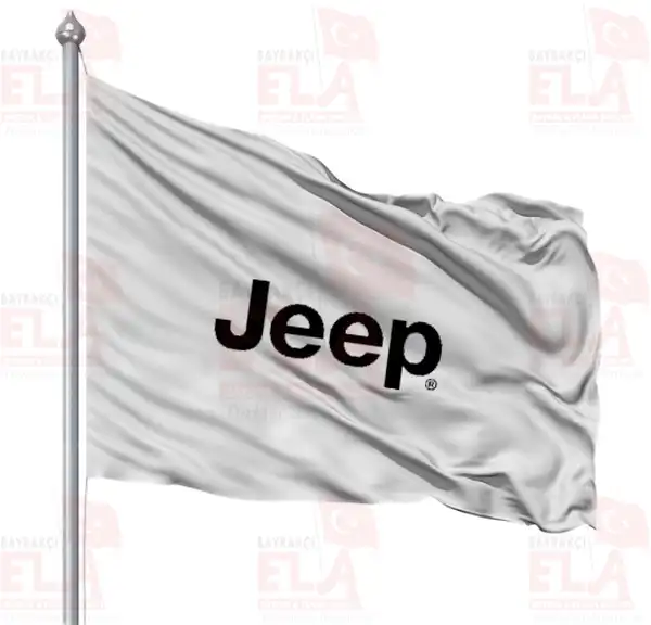 Jeep Gnder Flamas ve Bayraklar