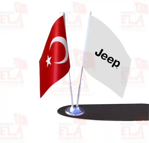 Jeep Masa Bayrak
