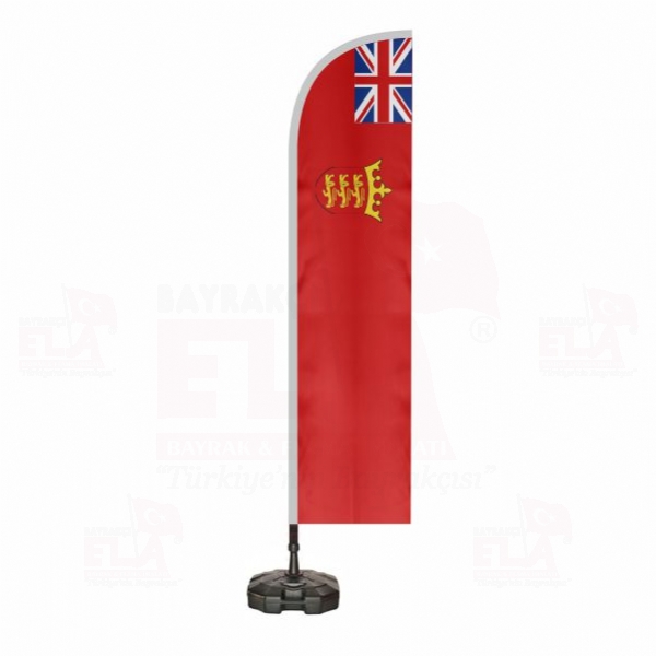 Jersey Red Ensign Plaj Bayra�� ve Yelken Bayra��