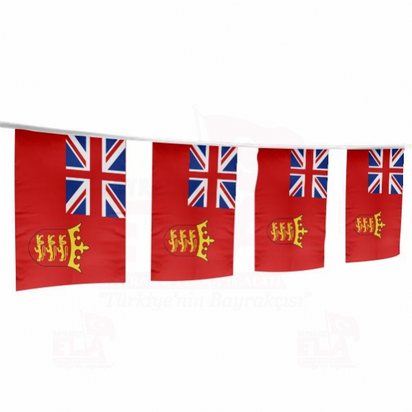 Jersey Red Ensign �pe Dizili Flamalar ve Bayraklar