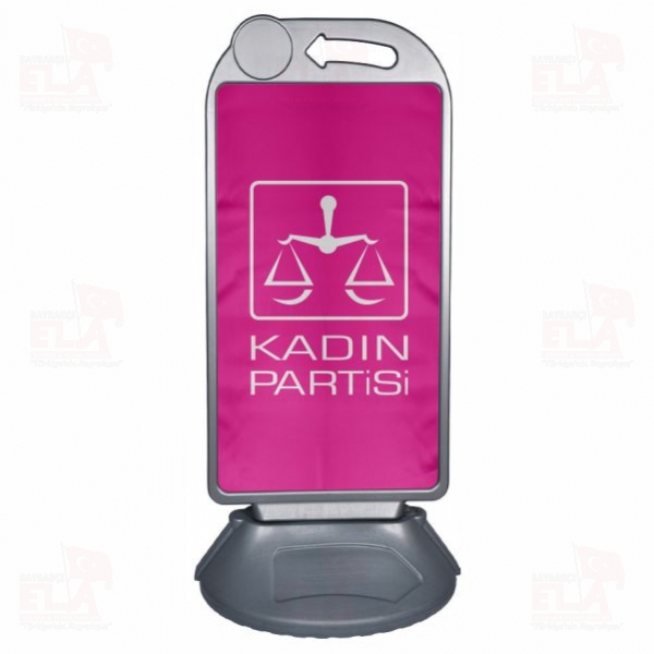 Kad�n Partisi Kald�r�m Park B�y�k Boy Reklam Dubas�