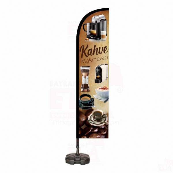 Kahve Makineleri Plaj Bayraklar�