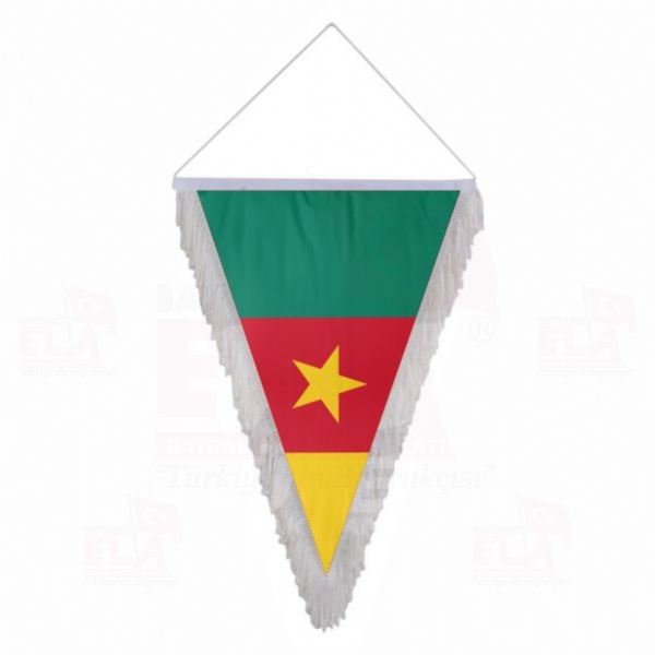 Kamerun Saçaklı Takdim Flamaları