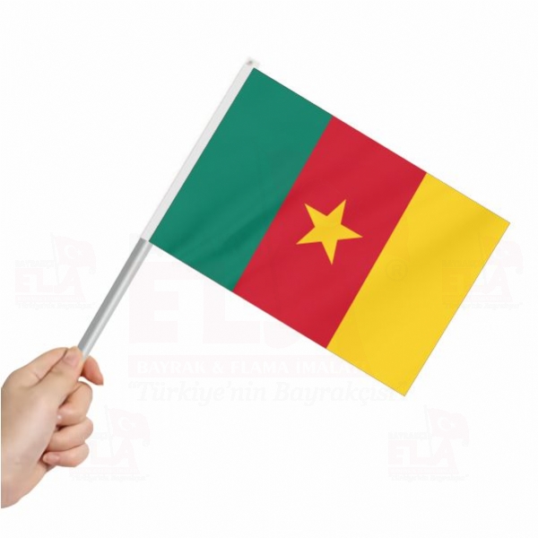 Kamerun Sopalı Bayrak ve Flamalar