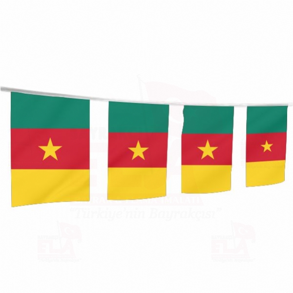 Kamerun İpe Dizili Flamalar ve Bayraklar