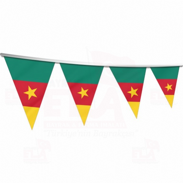 Kamerun gen Bayrak ve Flamalar