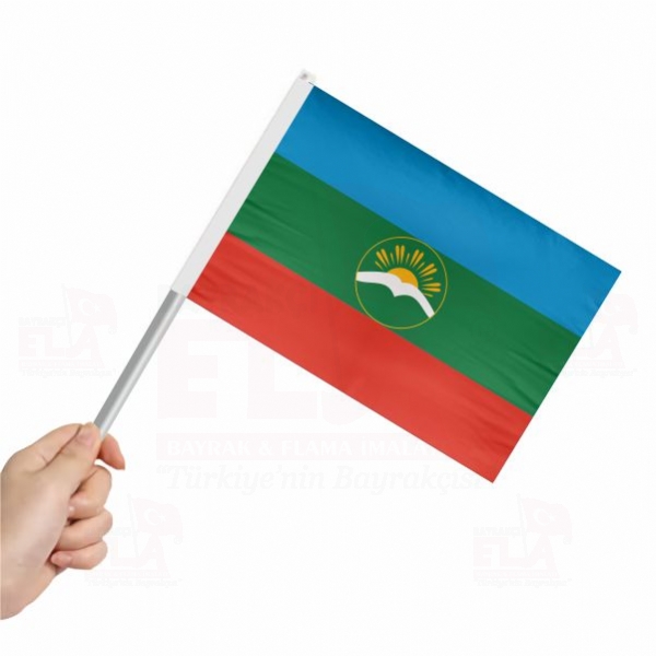 Kara�ay �erkesya Sopal� Bayrak ve Flamalar