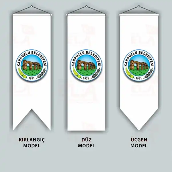 Karpuzlu Belediyesi Kırlangıç Flamalar Bayraklar