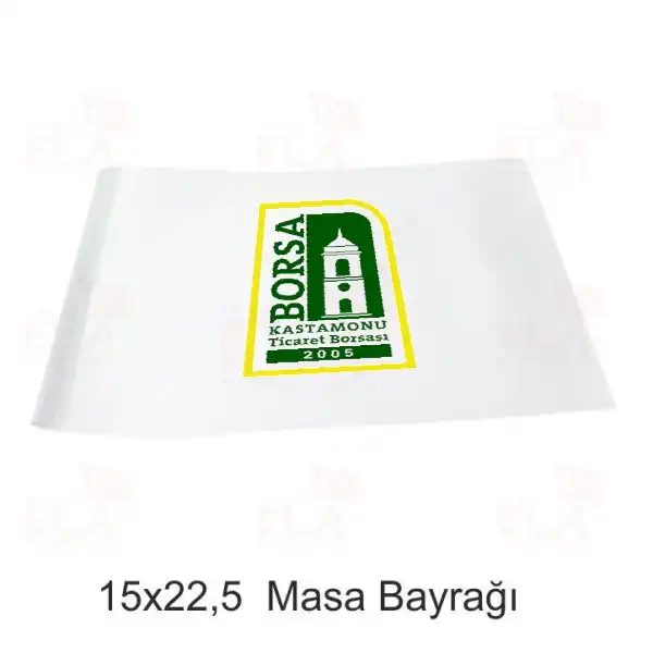 Kastamonu Ticaret Borsas Masa Bayra