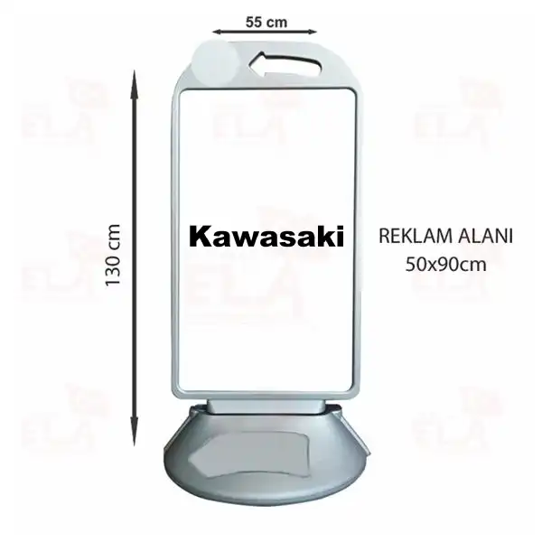 Kawasaki Kaldrm Park Byk Boy Reklam Dubas