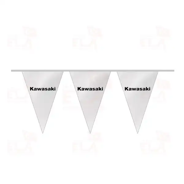 Kawasaki gen Bayrak ve Flamalar