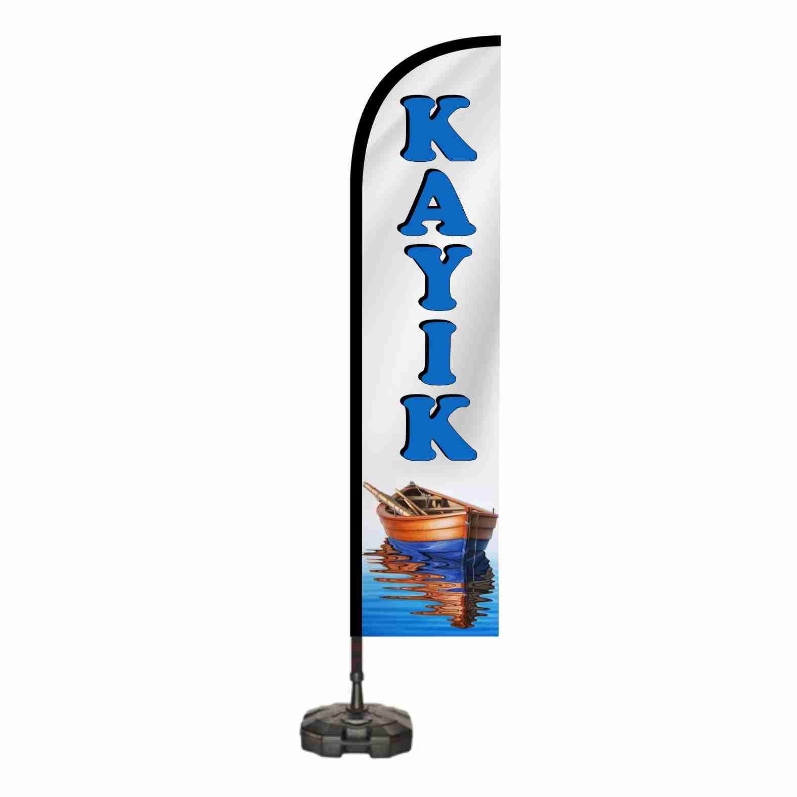 Kay�k �zel Tasar�m Bayrak Kay�k �ste�e �zel Bayraklar