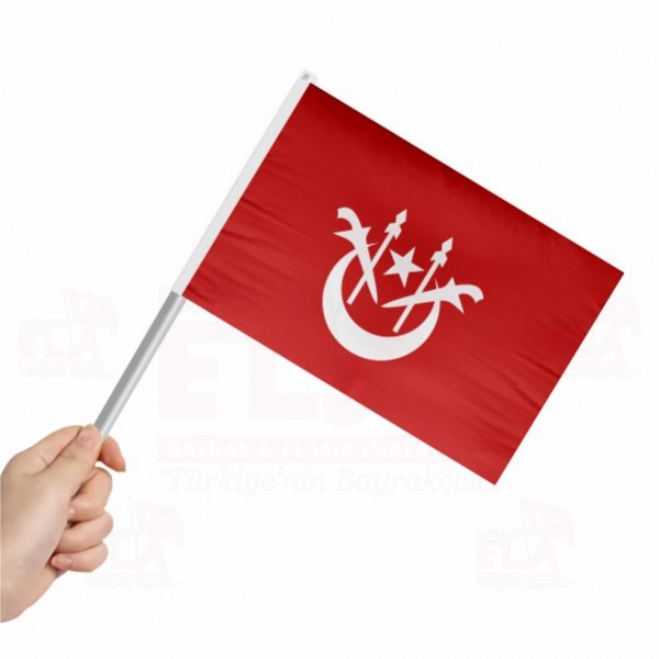 Kelantan Sopalı Bayrak ve Flamalar
