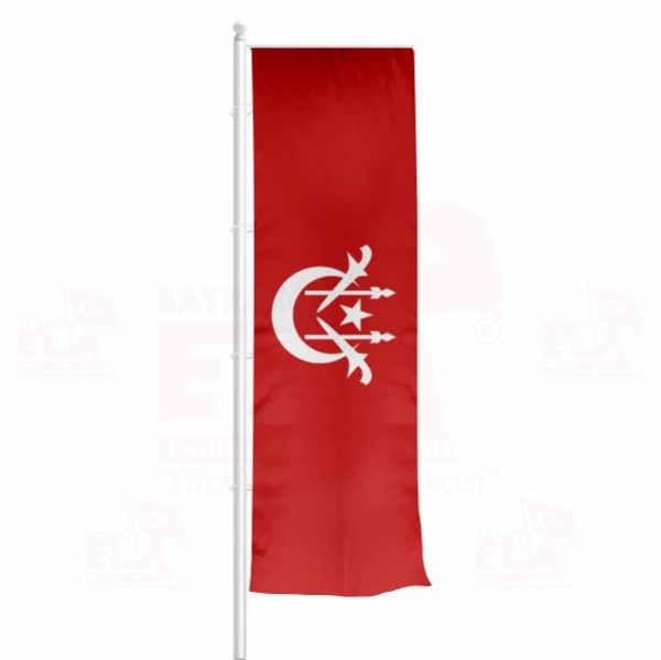 Kelantan Yatay Çekilen Flamalar ve Bayraklar
