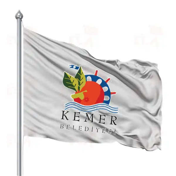 Kemer Belediyesi Gnder Flamas ve Bayraklar