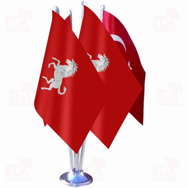 Kent D�rtl� �zel Masa Bayra��