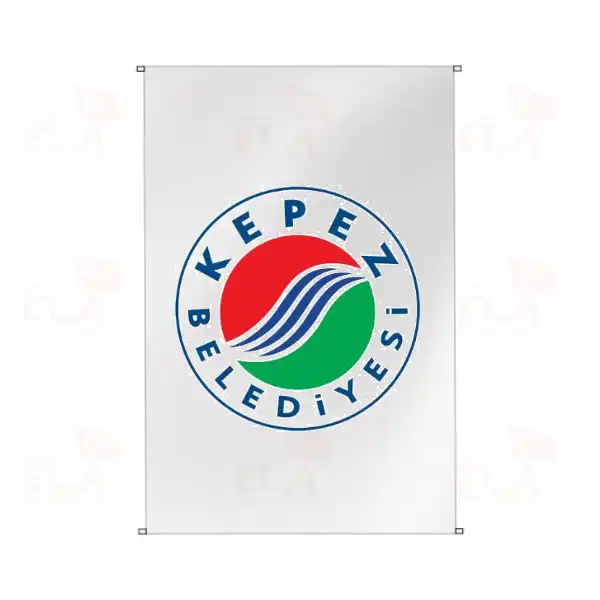 Kepez Belediyesi Bina Boyu Bayraklar