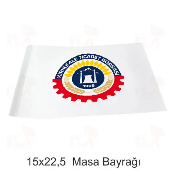 Kırıkkale Ticaret Borsası Masa Bayrağı