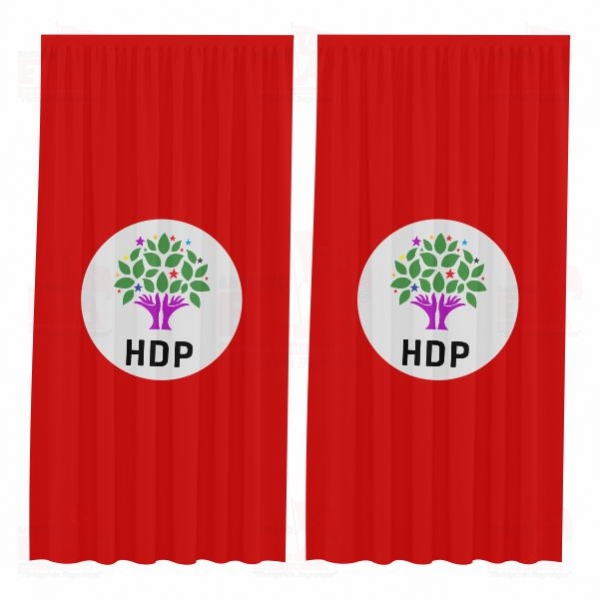 K�rm�z� Hdp Halklar�n Demokratik Partisi Bask�l� G�ne�lik Perdeler