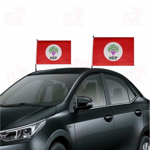K�rm�z� Hdp Halklar�n Demokratik Partisi Konvoy Flamas�