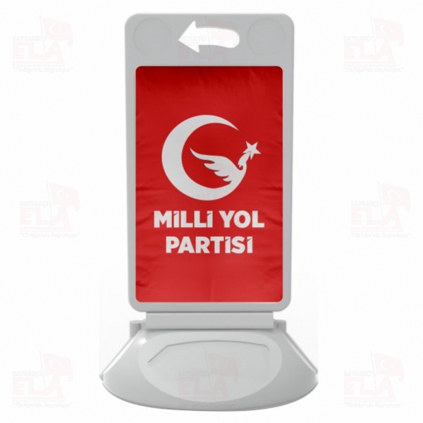 K�rm�z� Milli Yol Partisi Kaliteli Plastik Duba