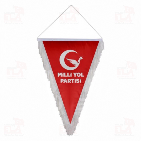 K�rm�z� Milli Yol Partisi Sa�akl� Takdim Flamalar�
