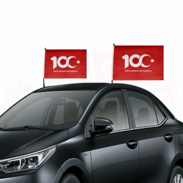 K�rm�z� T�rkiye Cumhuryetinin 100.Y�l� Konvoy Flamas�
