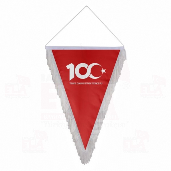 K�rm�z� T�rkiye Cumhuryetinin 100.Y�l� Sa�akl� Takdim Flamalar�