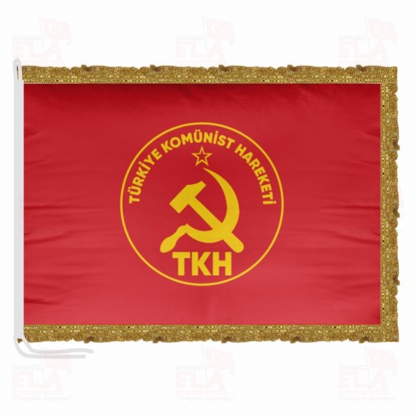 K�rm�z� T�rkiye Kom�nist Hareketi Saten Makam Flamas�