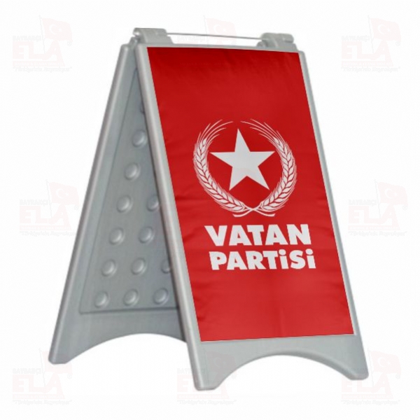 K�rm�z� Vatan Partisi A Reklam Duba
