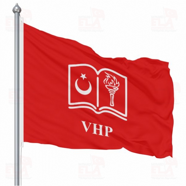 K�rm�z� Vatan ve H�rr�yet Partisi Bayraklar�