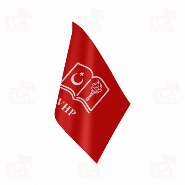 K�rm�z� Vatan ve H�rr�yet Partisi Masa Bayra��