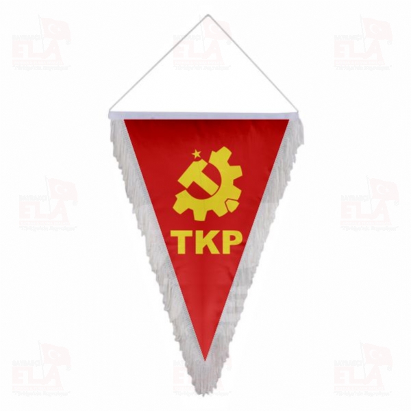 K�rmz� T�rkiye Kom�nist Partisi Sa�akl� Takdim Flamalar�