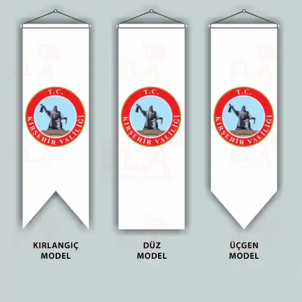 Kırşehir Valiliği Kırlangıç Flamalar Bayraklar