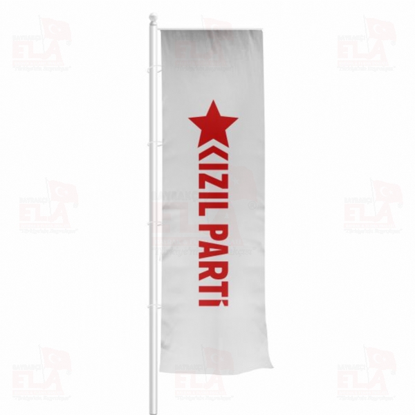 K�z�l Parti Yatay �ekilen Flamalar ve Bayraklar