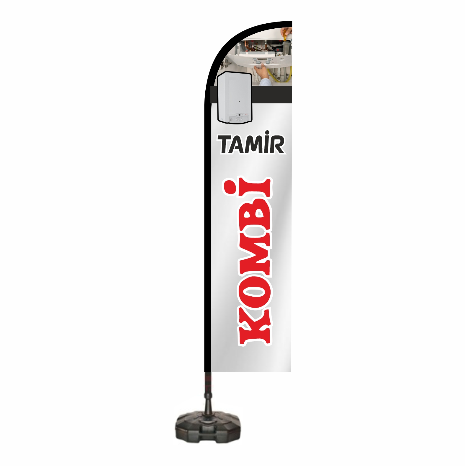 Kombi Tamir �zel Tasar�m Bayrak Kombi Tamir �ste�e �zel Bayraklar