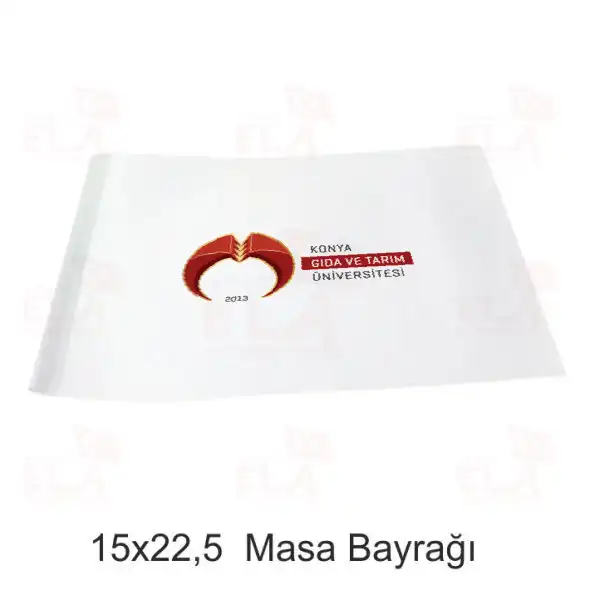 Konya Gda ve Tarm niversitesi Masa Bayra