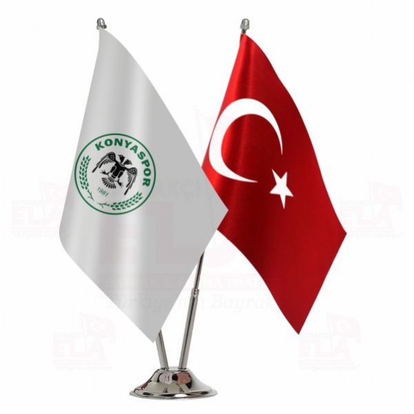 Konyaspor 2 li Masa Bayra