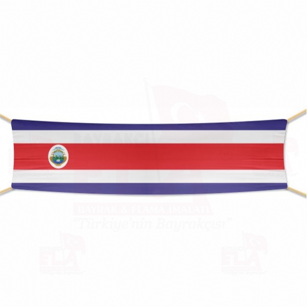 Kosta Rika Afiş ve Pankartlar