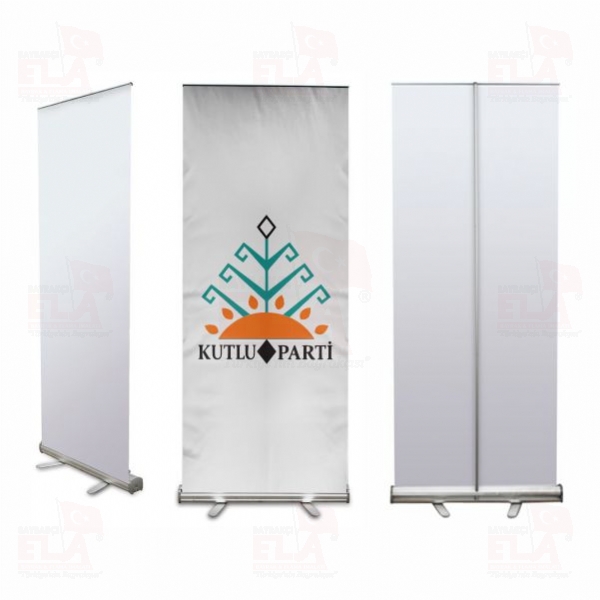 Kutlu Parti Banner Roll Up