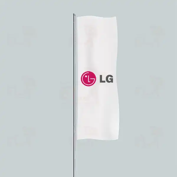 LG Yatay ekilen Flamalar ve Bayraklar