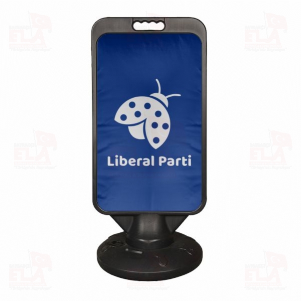 Lacivert Liberal Parti Reklam Dubas�