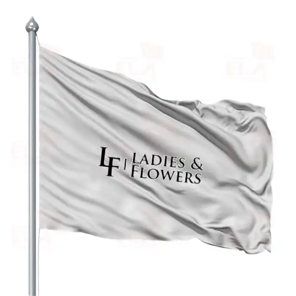 Ladies Flowers iekilik Gnder Flamas ve Bayraklar