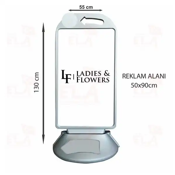 Ladies Flowers iekilik Kaldrm Park Byk Boy Reklam Dubas