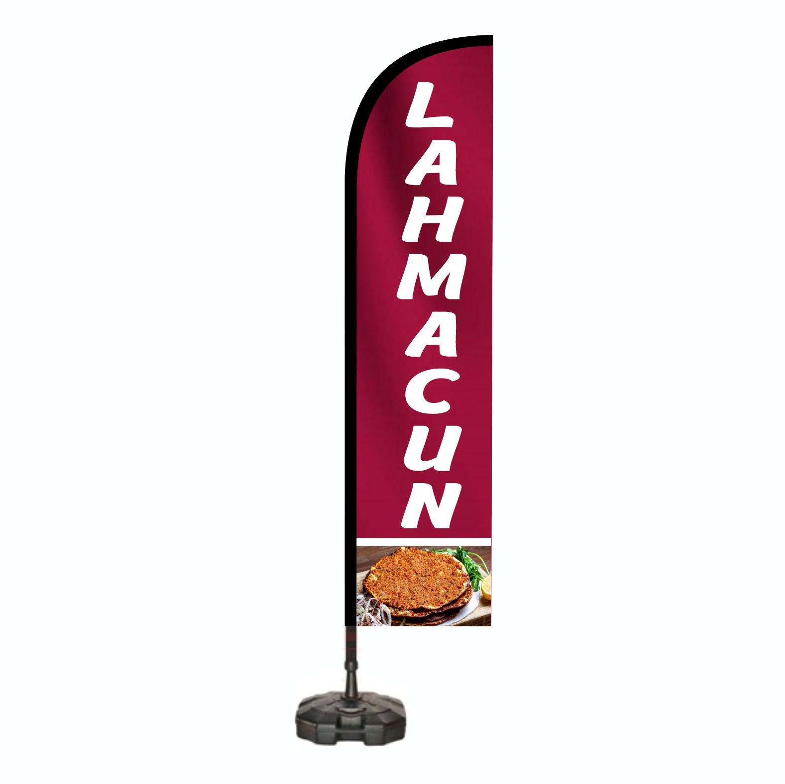 Lahmacun Plaj Bayra�� ve Yelken Bayra��