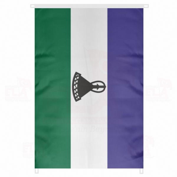 Lesotho Bina Boyu Bayraklar