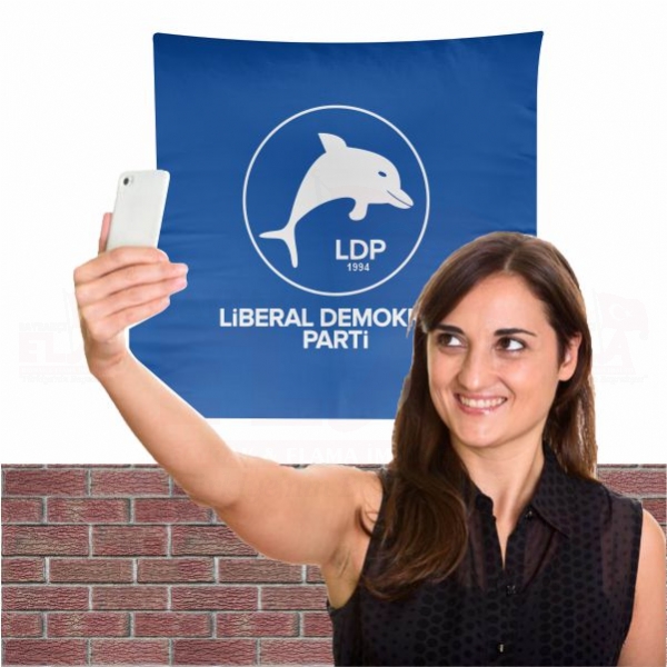 Liberal Demokrat Parti Mavi Bez Arka Plan Manzara